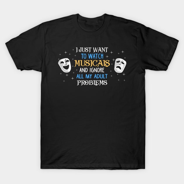 Watch Musicals T-Shirt by KsuAnn